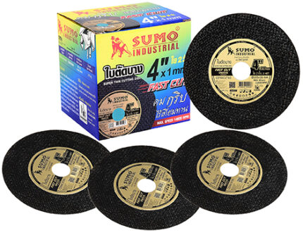 แผ่นตัดเหล็ก 4"x1.0mm SUMO