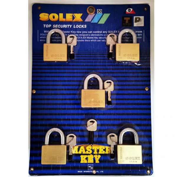 ชุดกุญแจ Master Key Solex 50mm